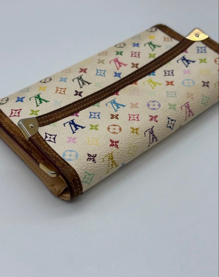 ルイヴィトン モノグラム マルチカラー ポルトトレゾール インターナショナル