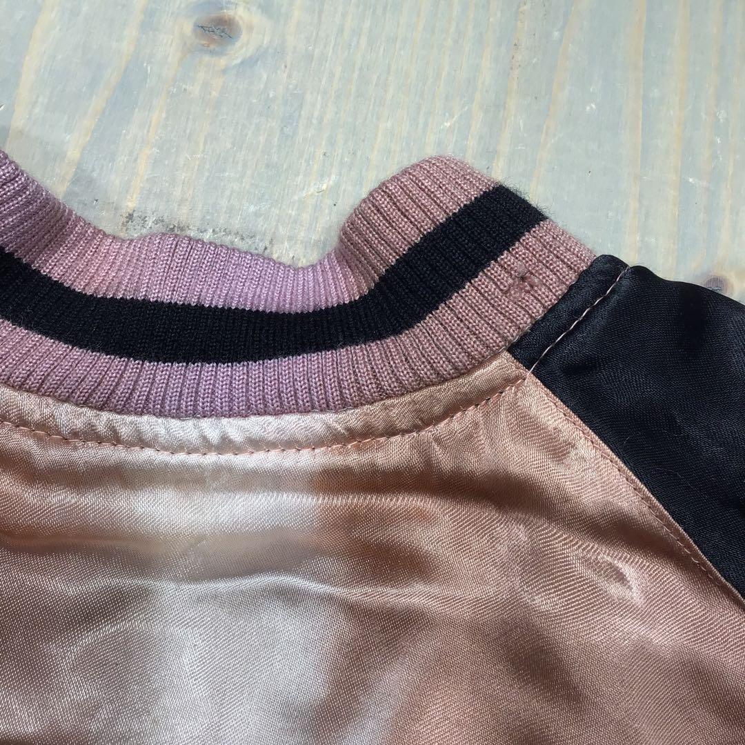 o*@様 古着 スカジャン LUCKY-13 ラッキー13 ドクロ 刺繍 Y2K