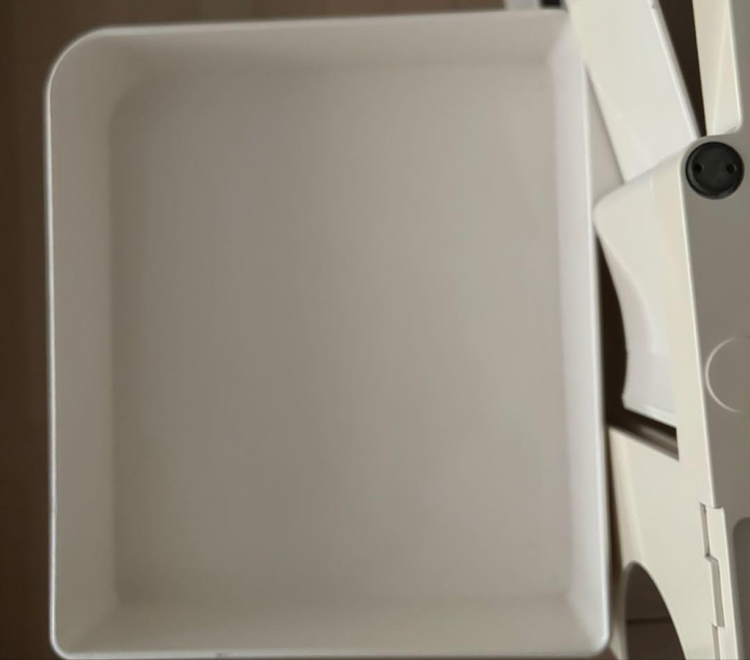 ボビーワゴン 4段4トレイ ホワイト