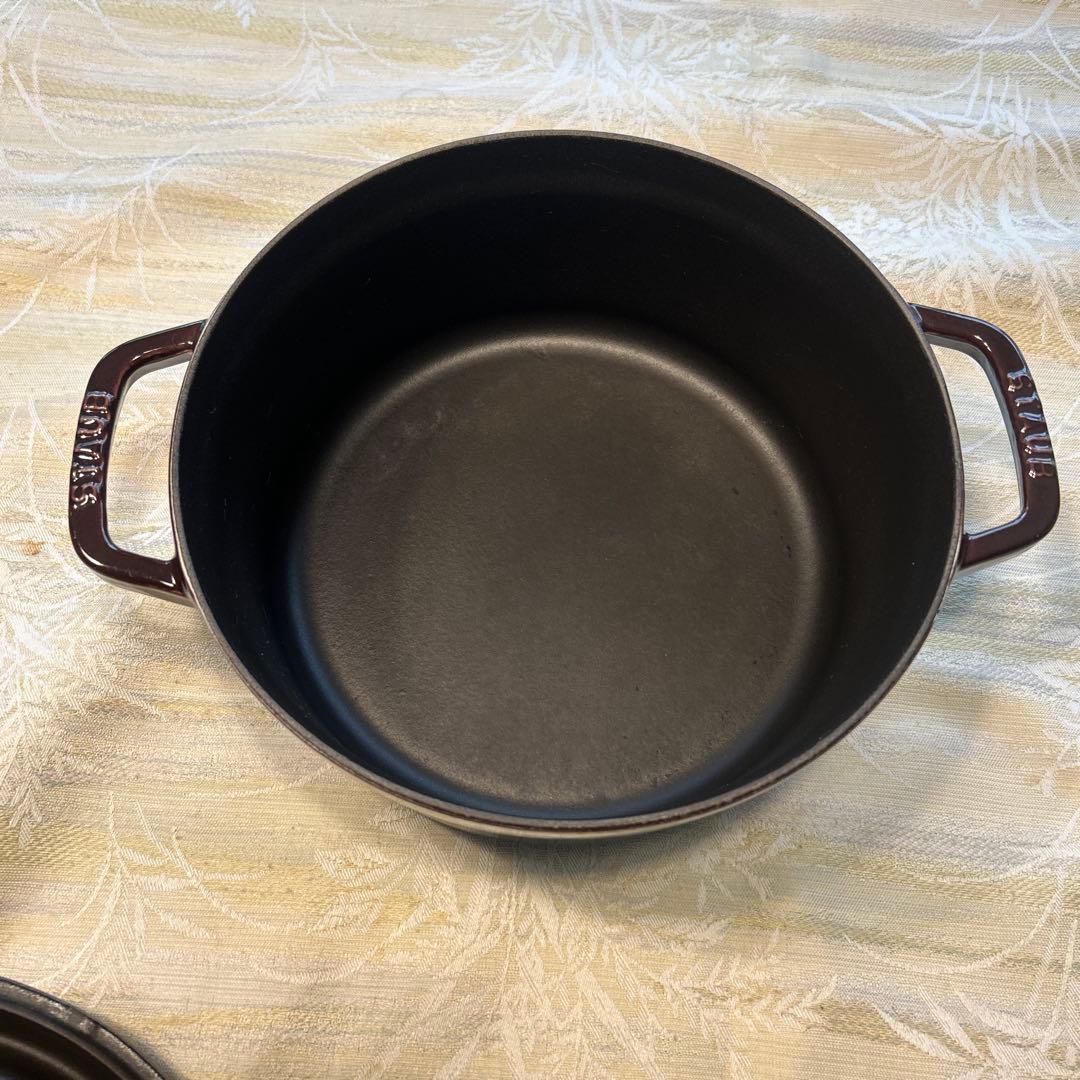 STAUB LA COCOTTE 24cm オーベルジン　ナス色