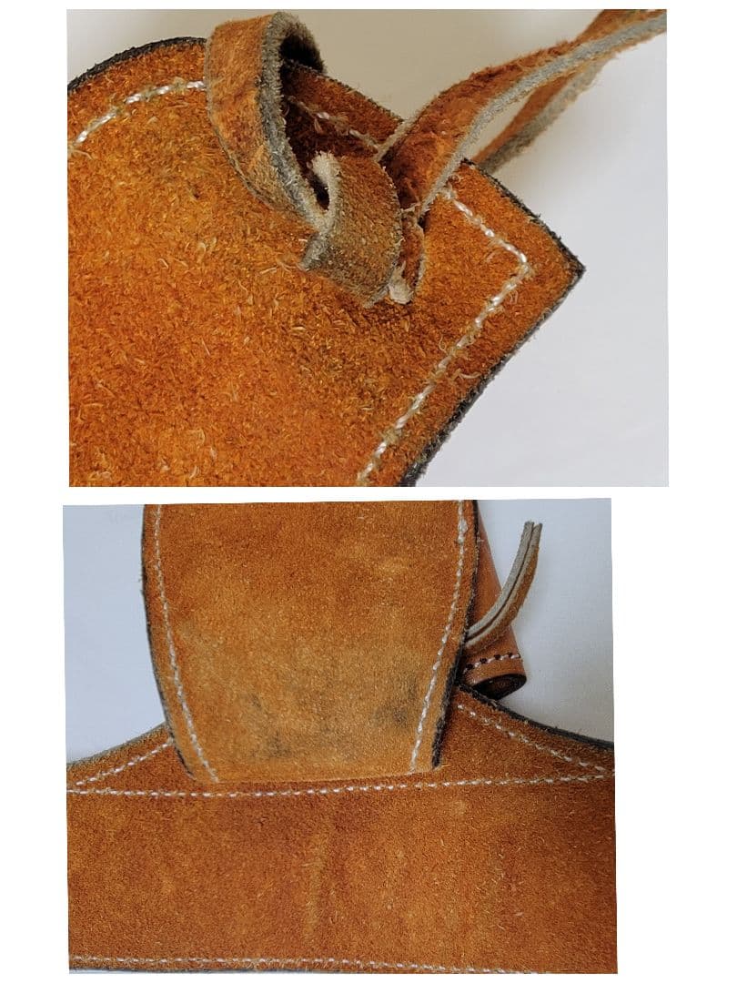 【美品】本革 カービング ウエスタン ガンベルト ホルスター付