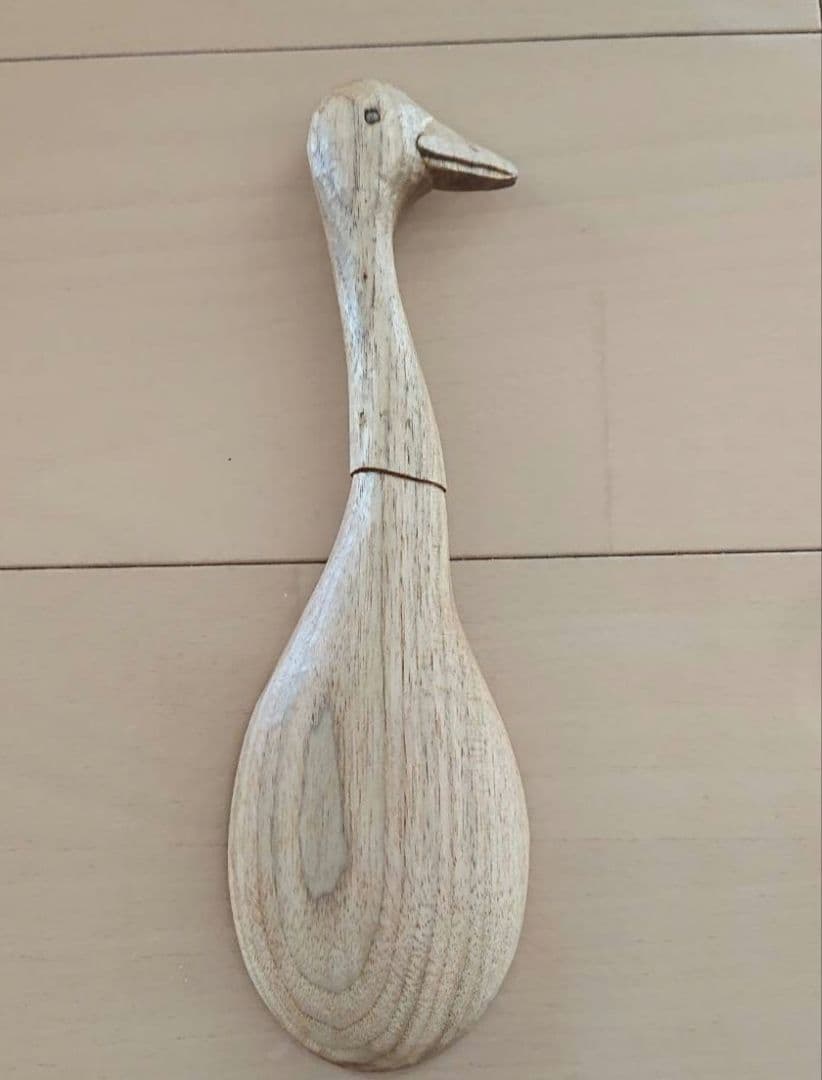 【kiyata】最終価格！！キヤタ　鳥のサーバースプーン　木のスプーン