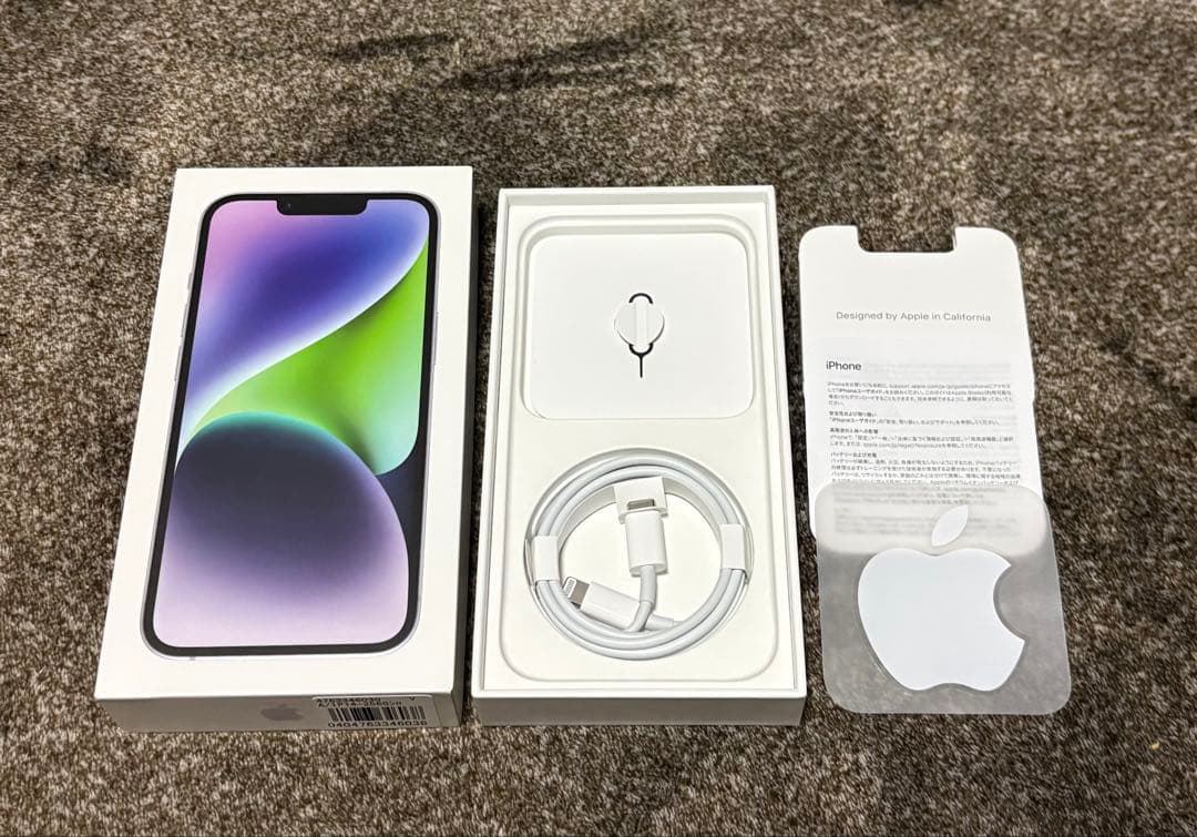 Apple iPhone 14 パープル 本体