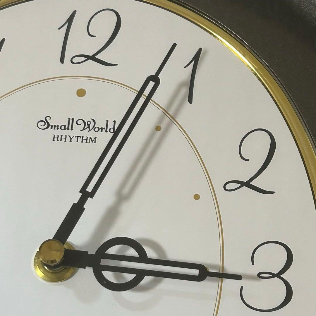 RHYTHM リズム スモールワールド 4MH688 からくり時計