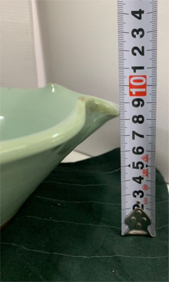 水盤　大きい　メダカ　金魚　花器　アンティーク　玉堂作