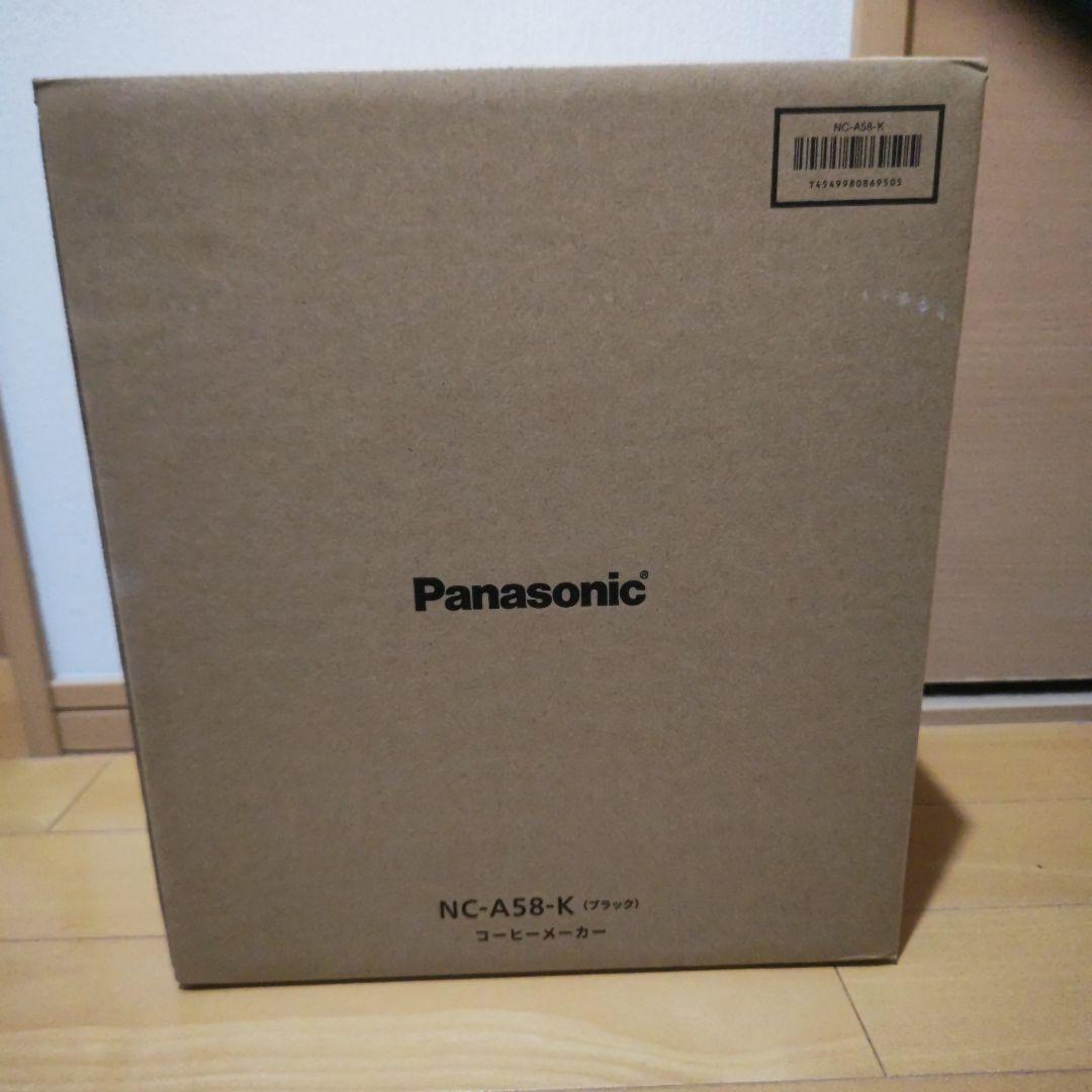 Panasonic NC-A58-K （ブラック）コーヒーメーカー