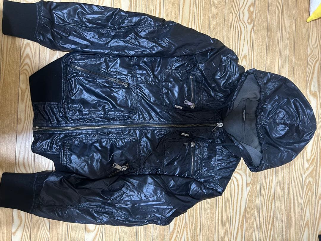 Dolce & Gabbana ブラック フード付きジャンパー