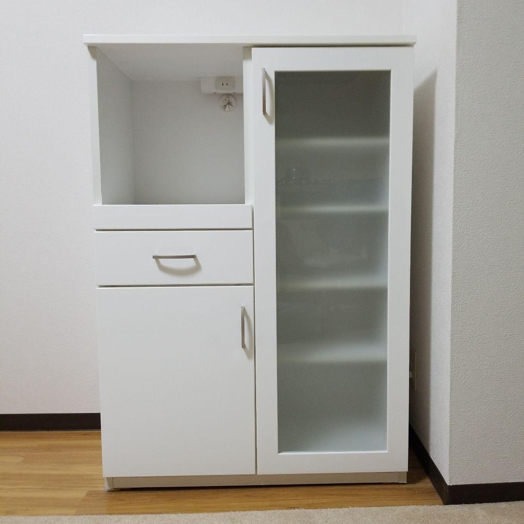 ニトリ　レンジボード　コパン T 80MRB WH