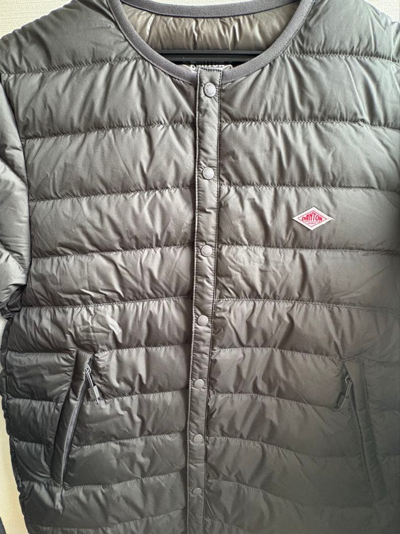 【未使用新品！】2025FW DANTON ダウン　クルーネックジャケット
