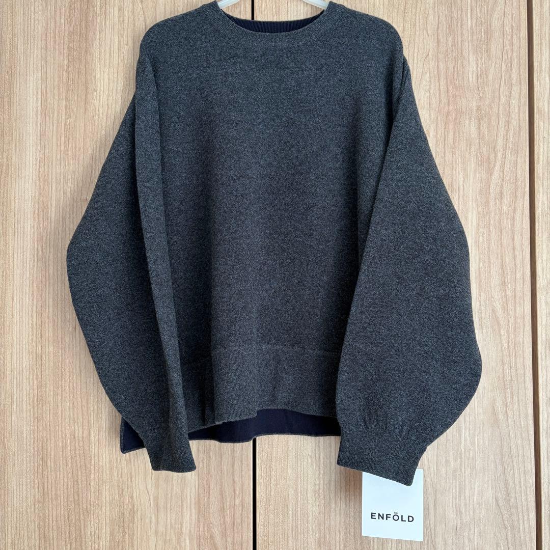 ENFOLD REVERSIBLE PULLOVER エンフォルド 新品タグ付