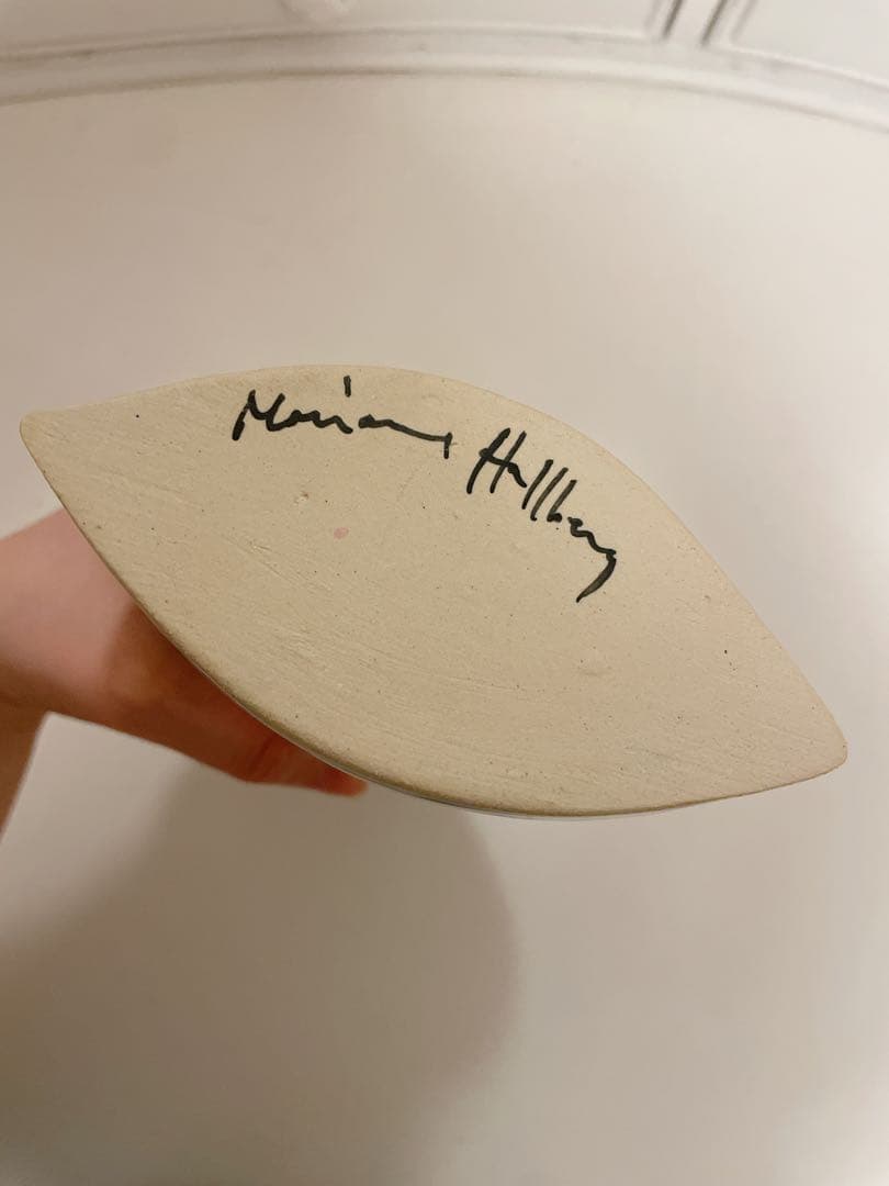 【希少】マリアンヌ　フラワーベース　花瓶　スウェーデン産　陶器　北欧インテリア