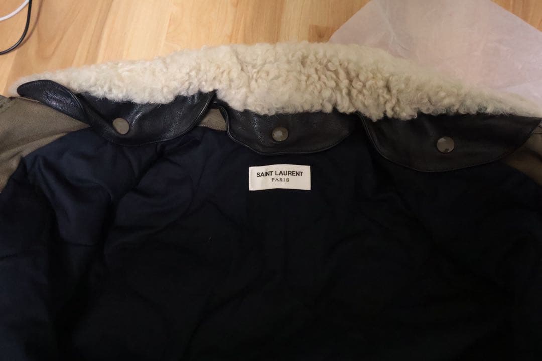 サンローラン　ボンバージャケット