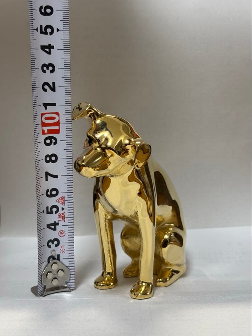 ビクター犬　ニッパー　11センチ　ゴールド 希少