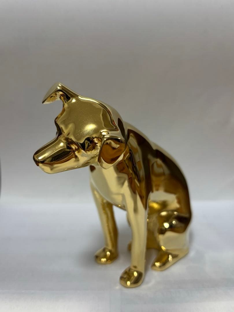 ビクター犬　ニッパー　11センチ　ゴールド 希少