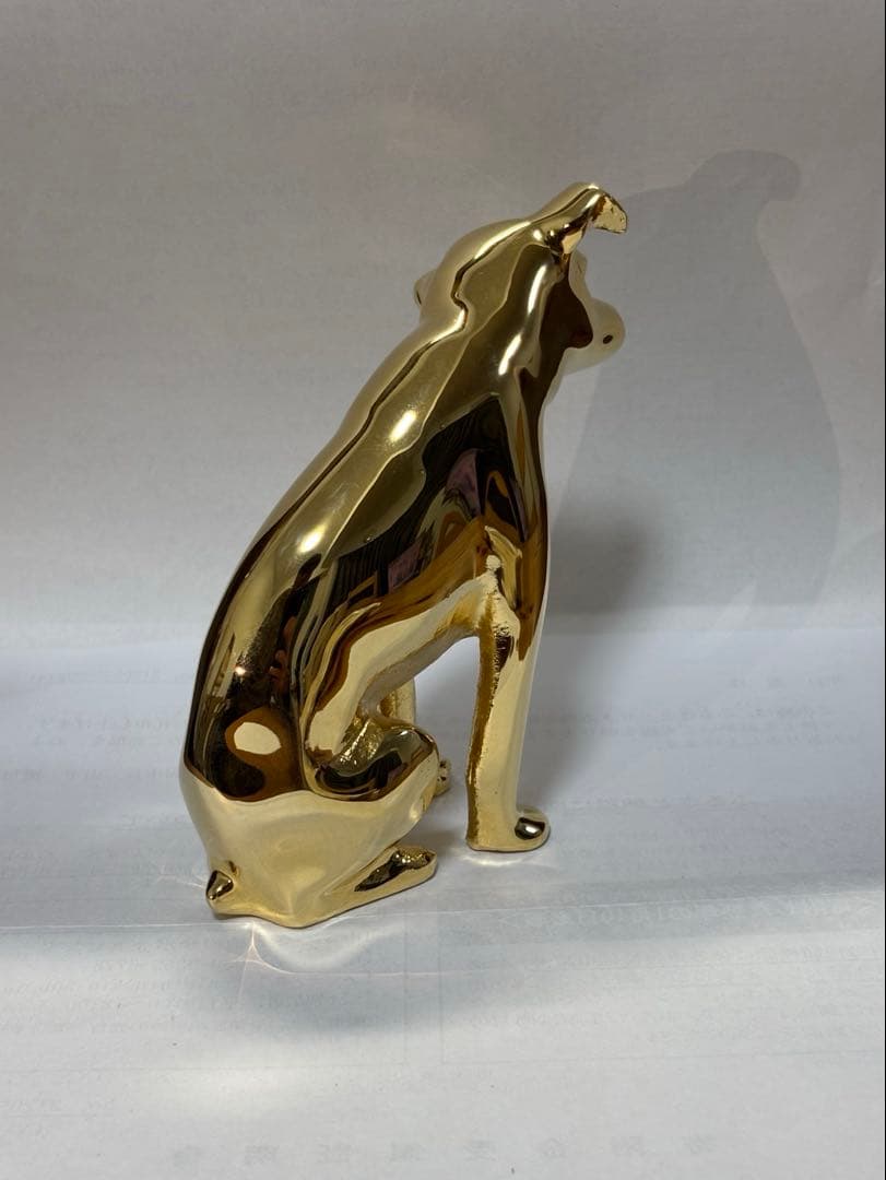 ビクター犬　ニッパー　11センチ　ゴールド 希少