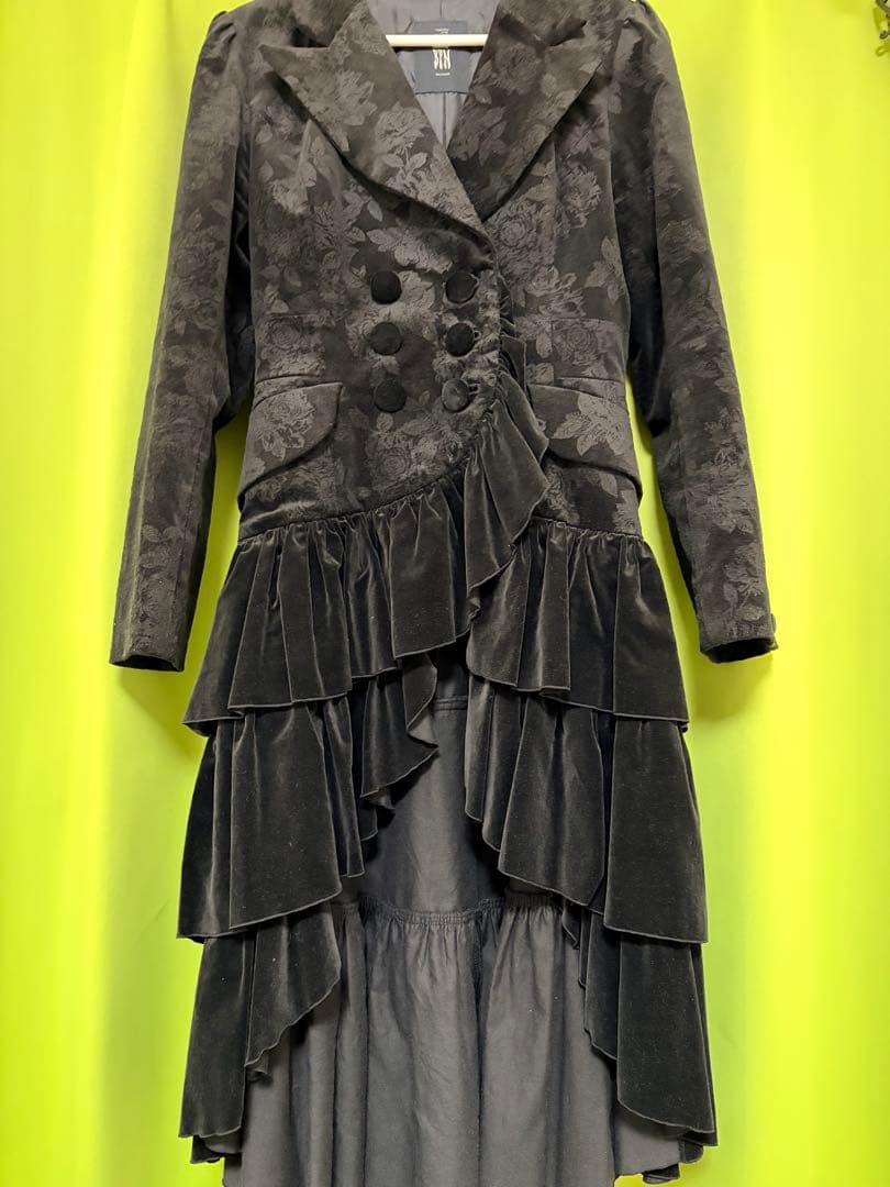 Black peace now ロングコート