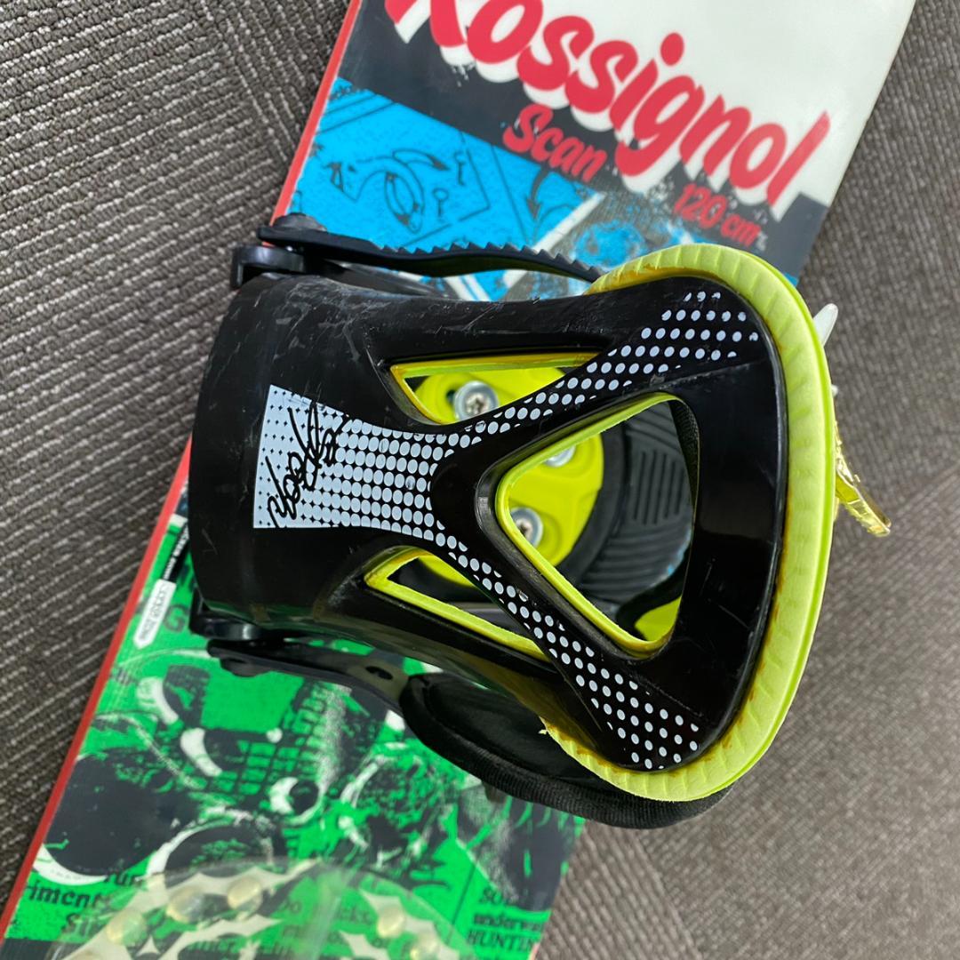 rossignol scan ロシニョール スノーボード 板 セット 120cm