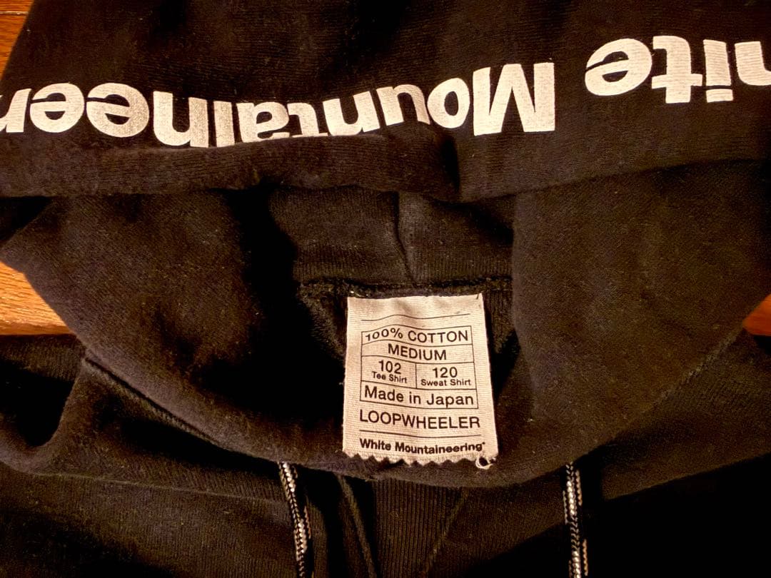 White Mountaineering LOOPWHEELER パーカー M