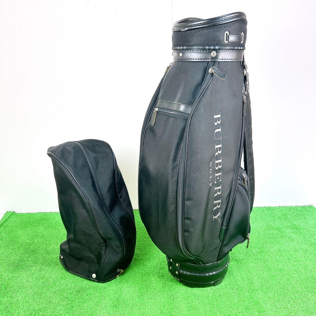 BURBERRY バーバリー キャディバッグ ゴルフバッグ ノバチェック柄 人気