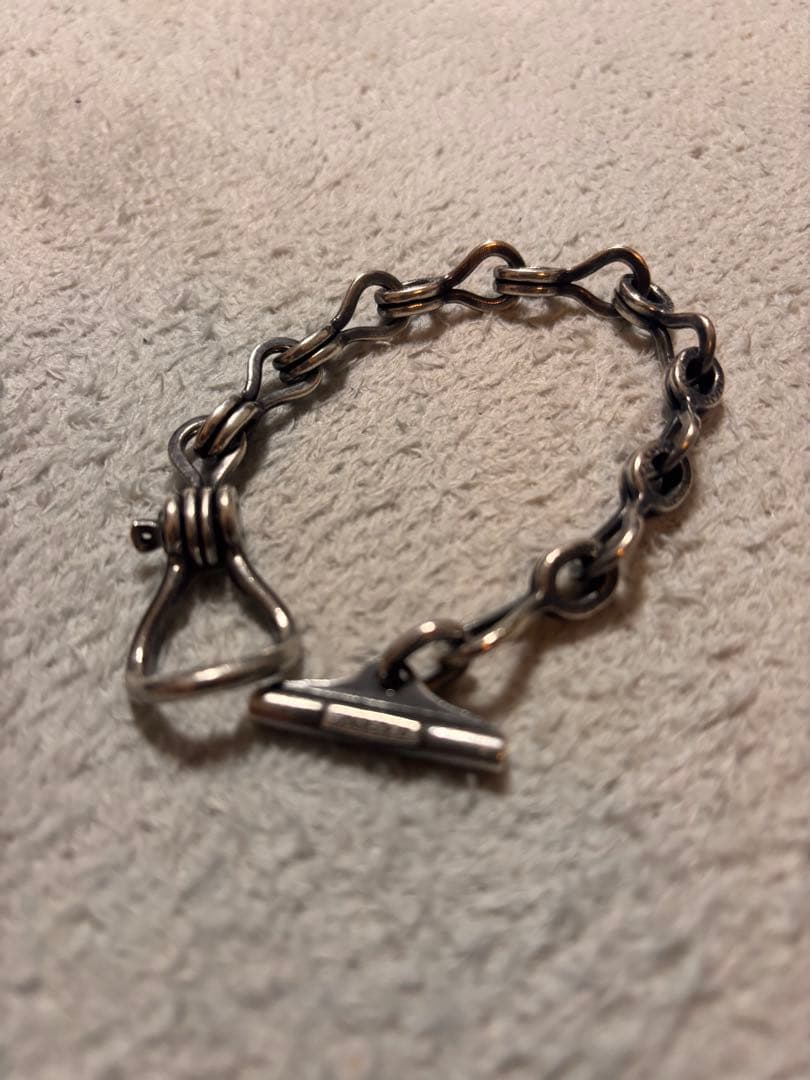 シルバー チェーンブレスレット RAOING