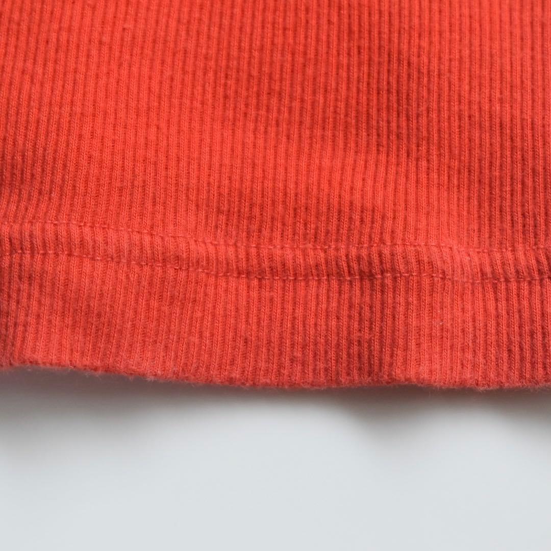 90s archive HELMUT LANG 日本製 タンクトップ オレンジM