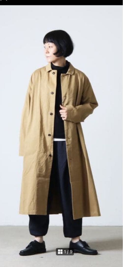 HARVESTY / ハーべスティ　オーバーコート