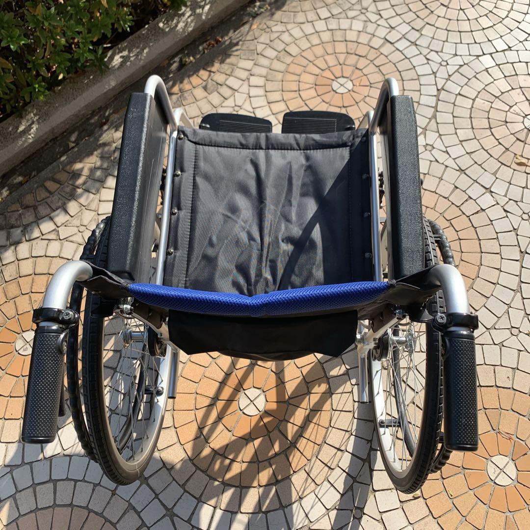 にこにこ　①MIKI　BAL-1　自走介助兼用　車椅子　ノーパンクタイヤ