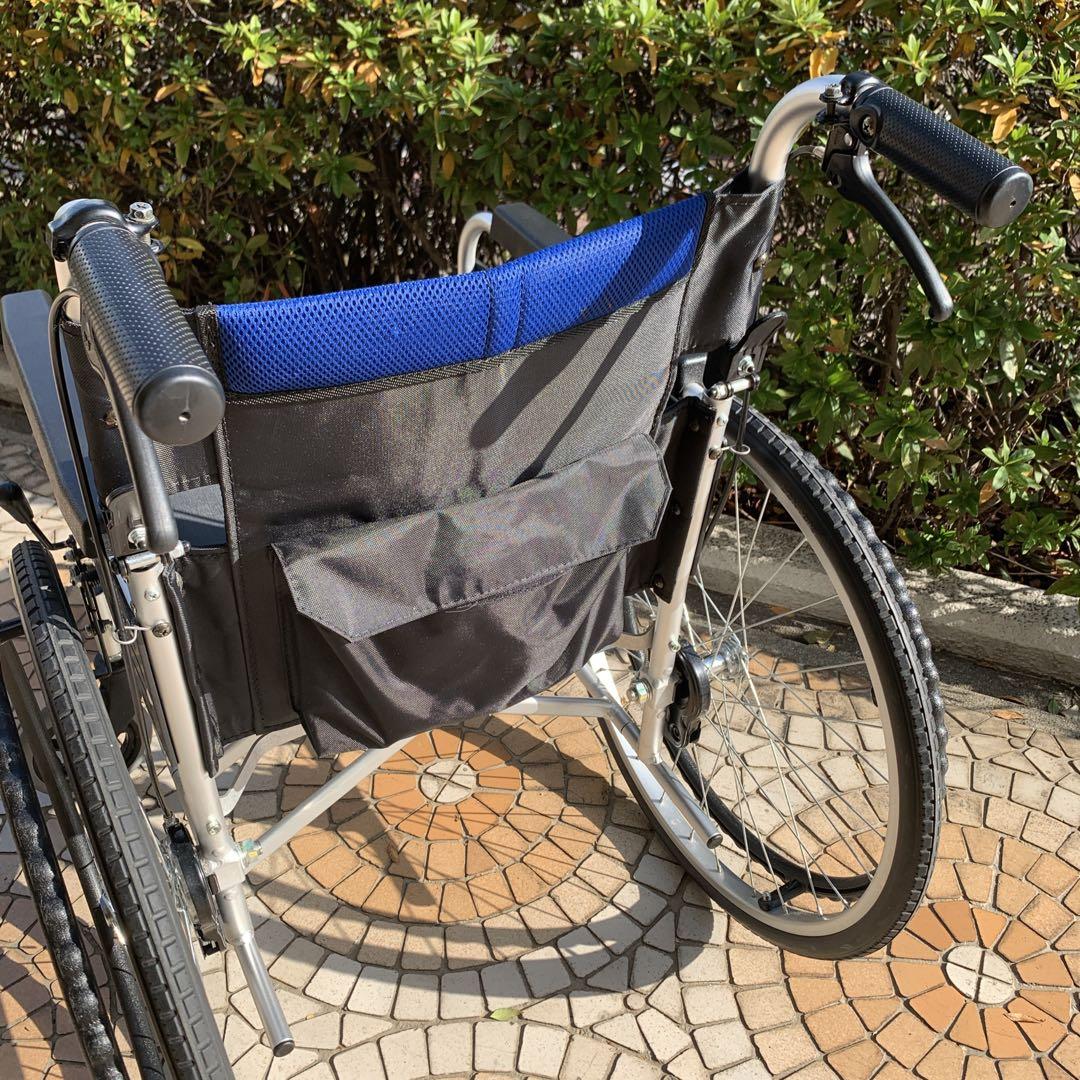 にこにこ　①MIKI　BAL-1　自走介助兼用　車椅子　ノーパンクタイヤ