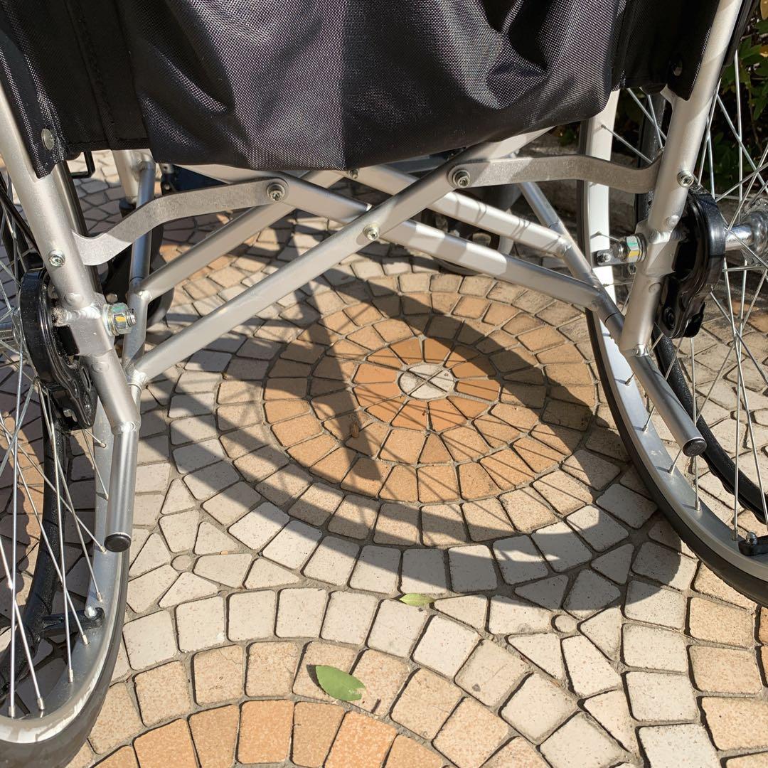 にこにこ　①MIKI　BAL-1　自走介助兼用　車椅子　ノーパンクタイヤ