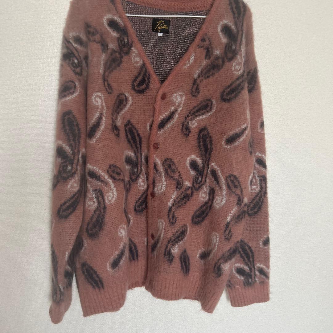 Needles ペイズリー柄 カーディガン L