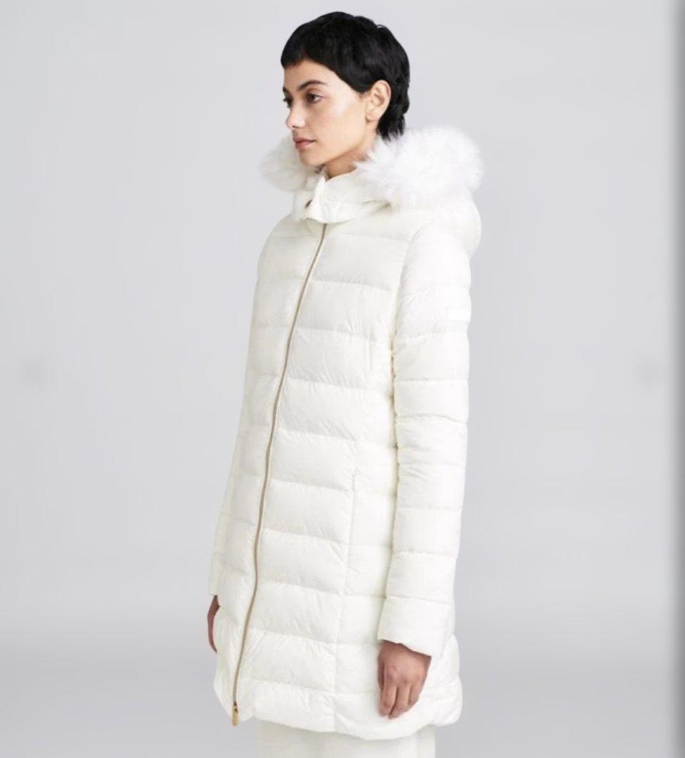 【ちぃくろ】TATRAS ホワイトダウンコート KERK