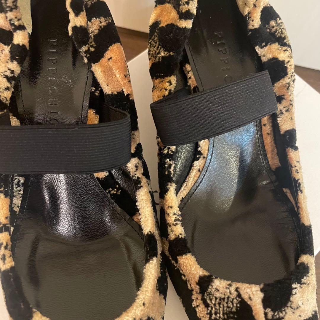 PurplepearPIPPICHIC レオパードパンプス