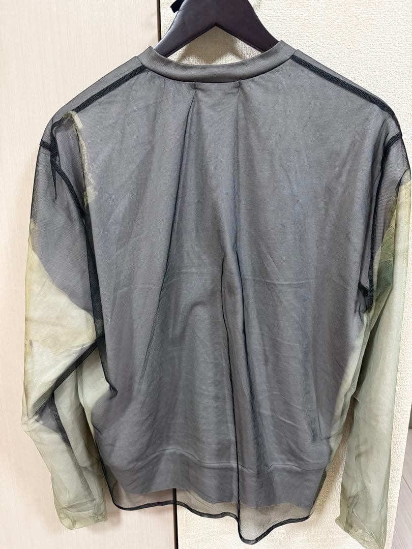 トップス MASU BLURRED ANGEL CARDIGAN - WHITE / 48