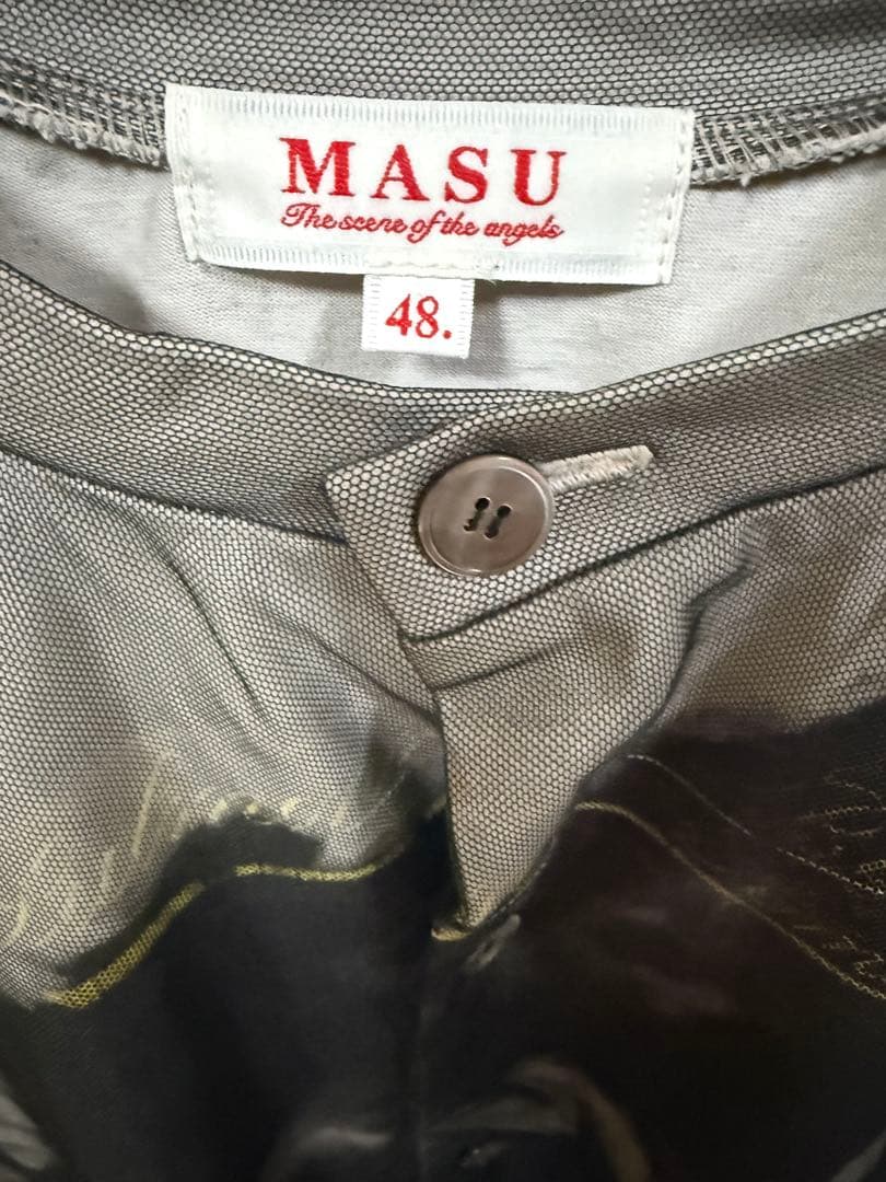 トップス MASU BLURRED ANGEL CARDIGAN - WHITE / 48