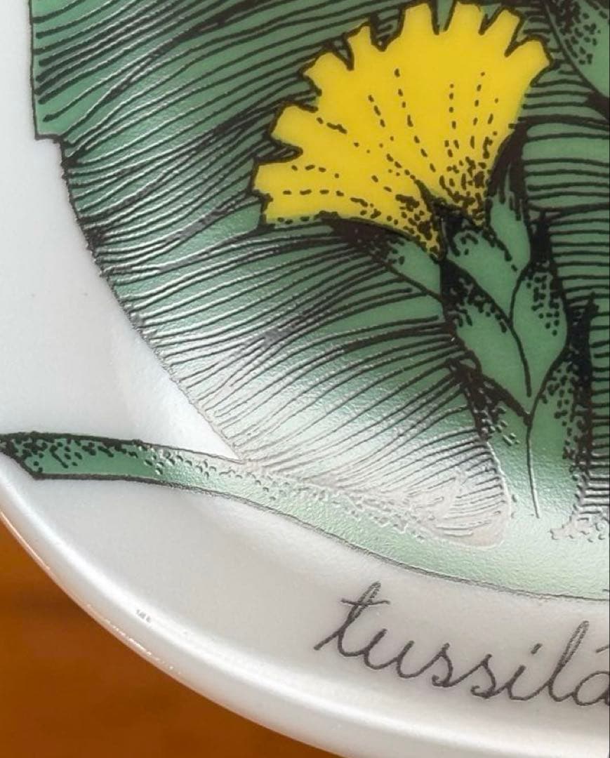 ARABIA エステリ・トムラ ボタニカ \"Tussilago farfara\"