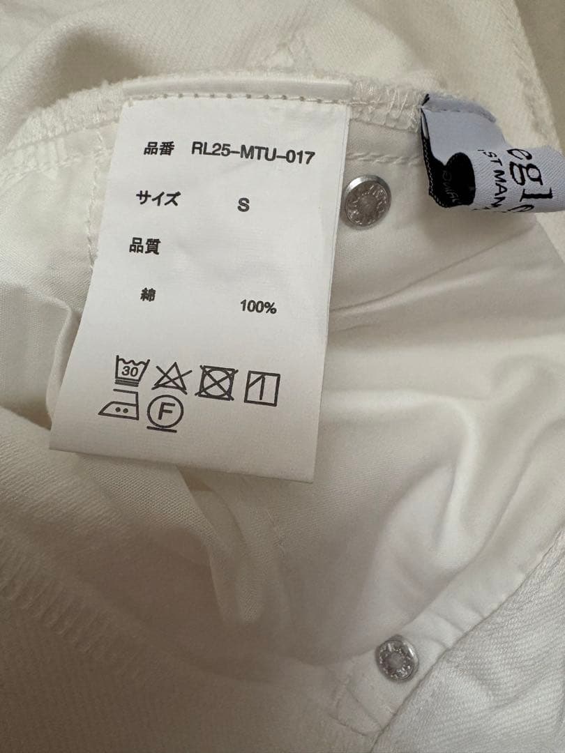 【新品タグ付】regleamリグリームカーブワイドデニムS