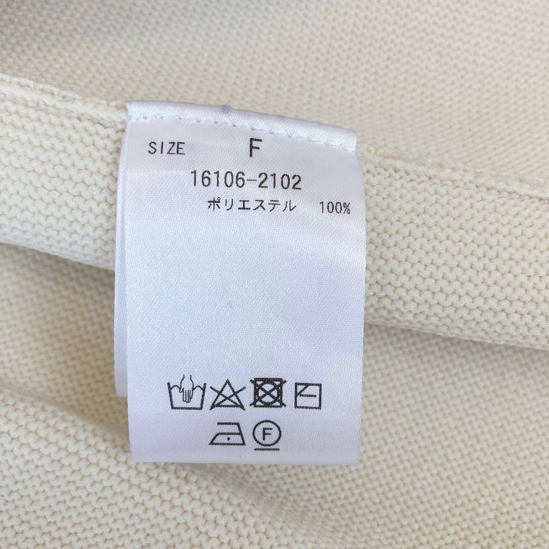 トップス CLANE BALLOON SLEEVE GATHER KNIT TOPS