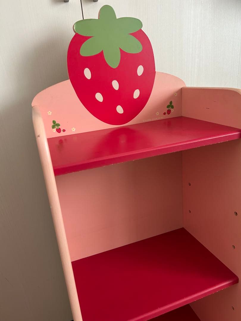 明日発送可！マザーガーデン　いちご　棚　ラック　シェルフ