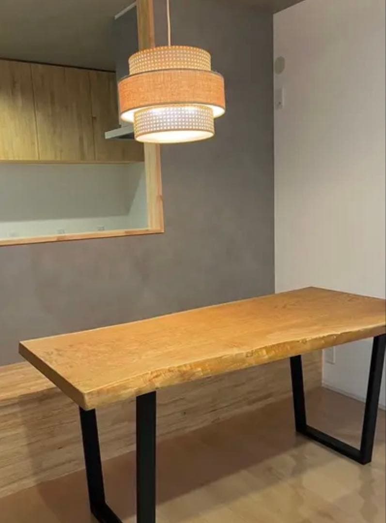 Fabric × Circle　バンブー素材をつかった ペンダントライト