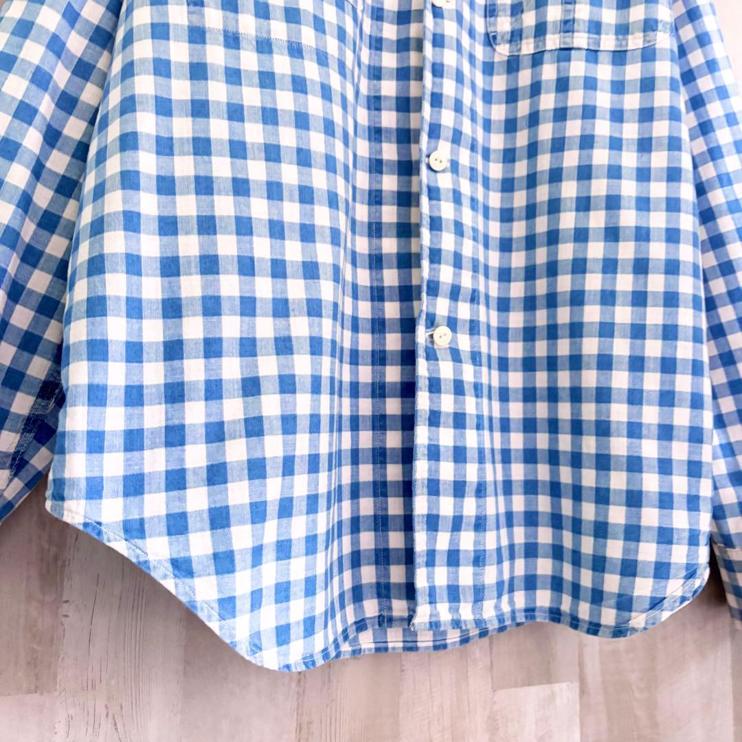 ポロカントリー 復刻 長袖チェックシャツ RRL