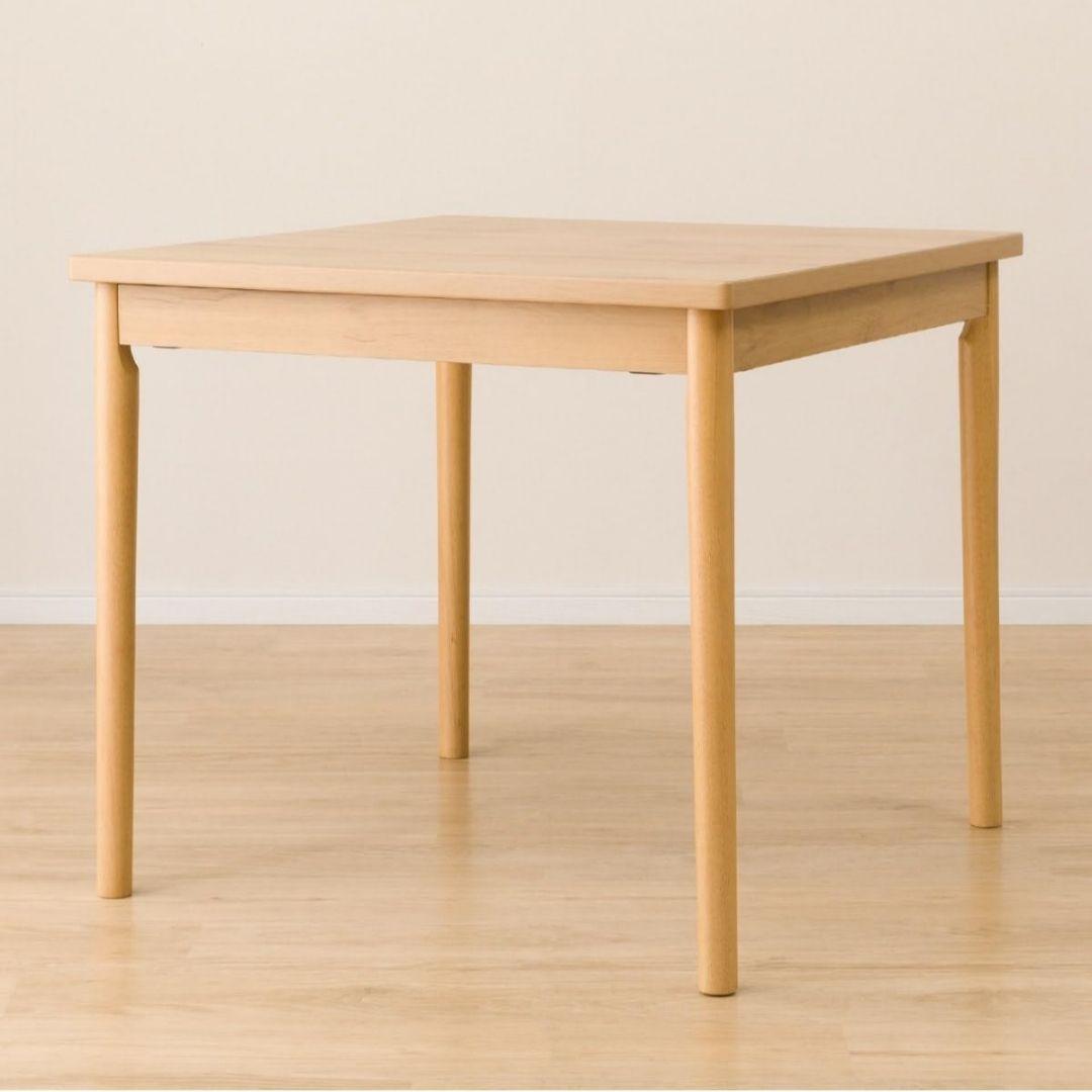 【ニトリ】 ダイニングこたつ NV22 80 ライトブラウン NITORI