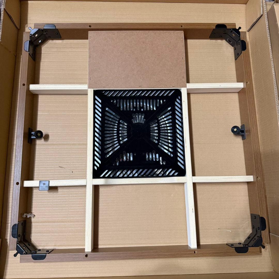 【ニトリ】 ダイニングこたつ NV22 80 ライトブラウン NITORI