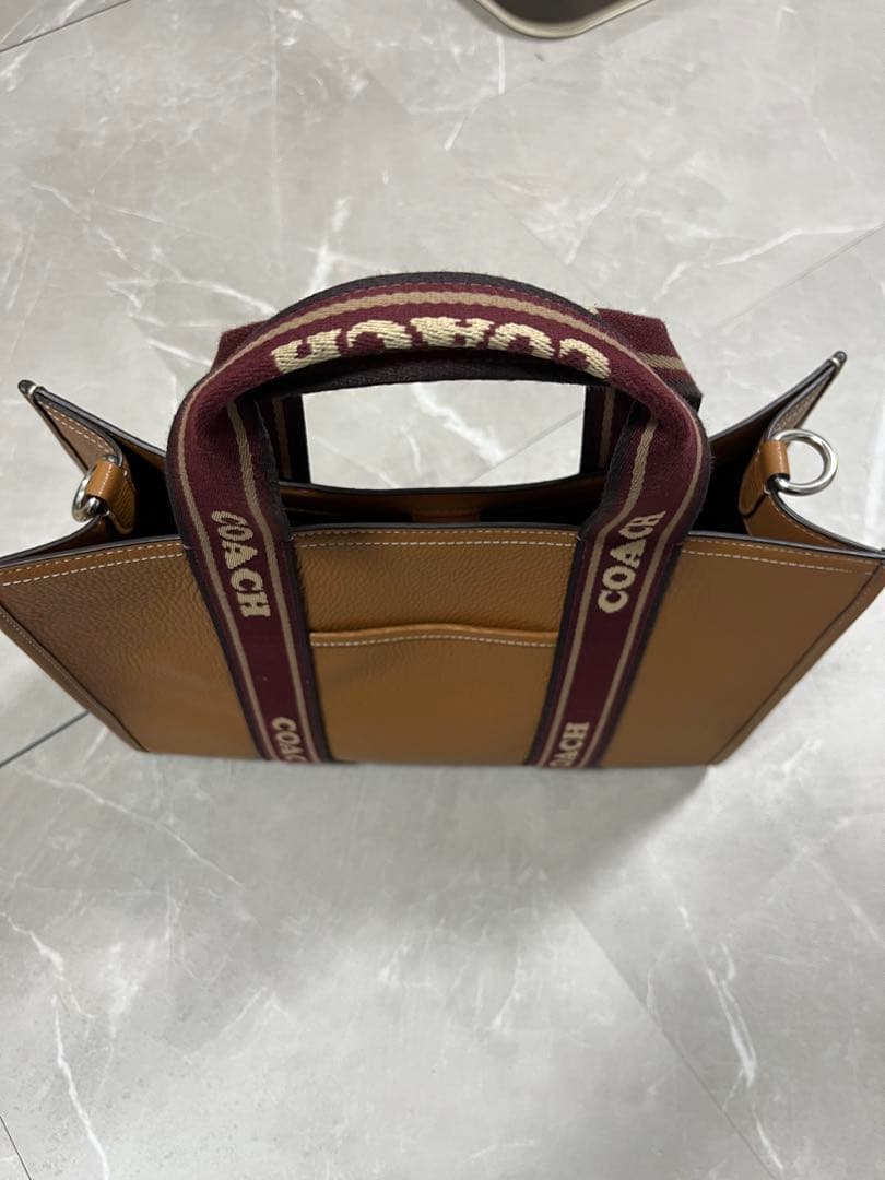 【最終値下！超美品！！】COACH ブラウン トートバッグ