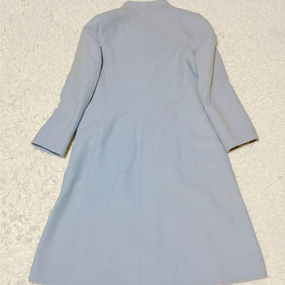 CELINE セリーヌ ロングコート ノーカラー 大きいサイズ