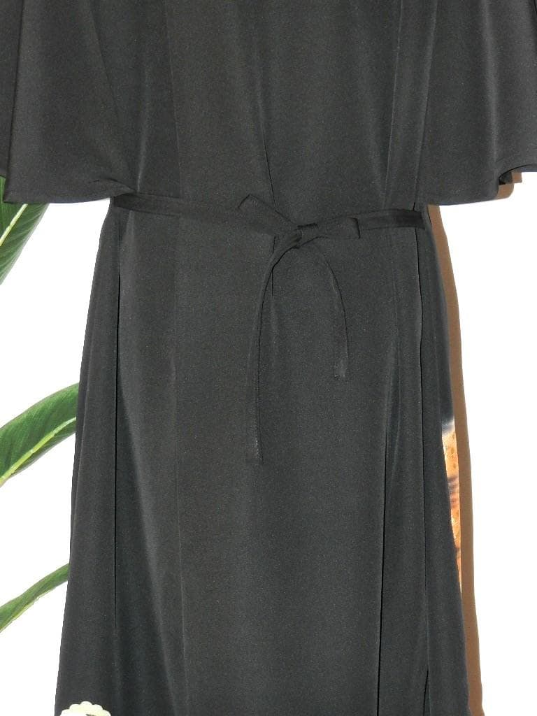 留袖　ワンピース　ドレス　フレアー袖　手書き友禅染　正絹　455　夢ちりめん