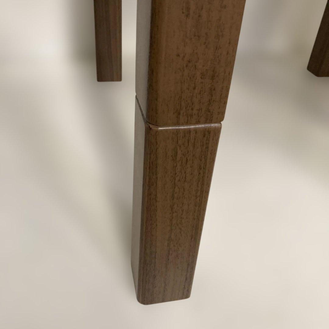 ユアサ　おひとり様こたつ　こたつテーブル　椅子　なごみ　ほぼ未使用　家具調