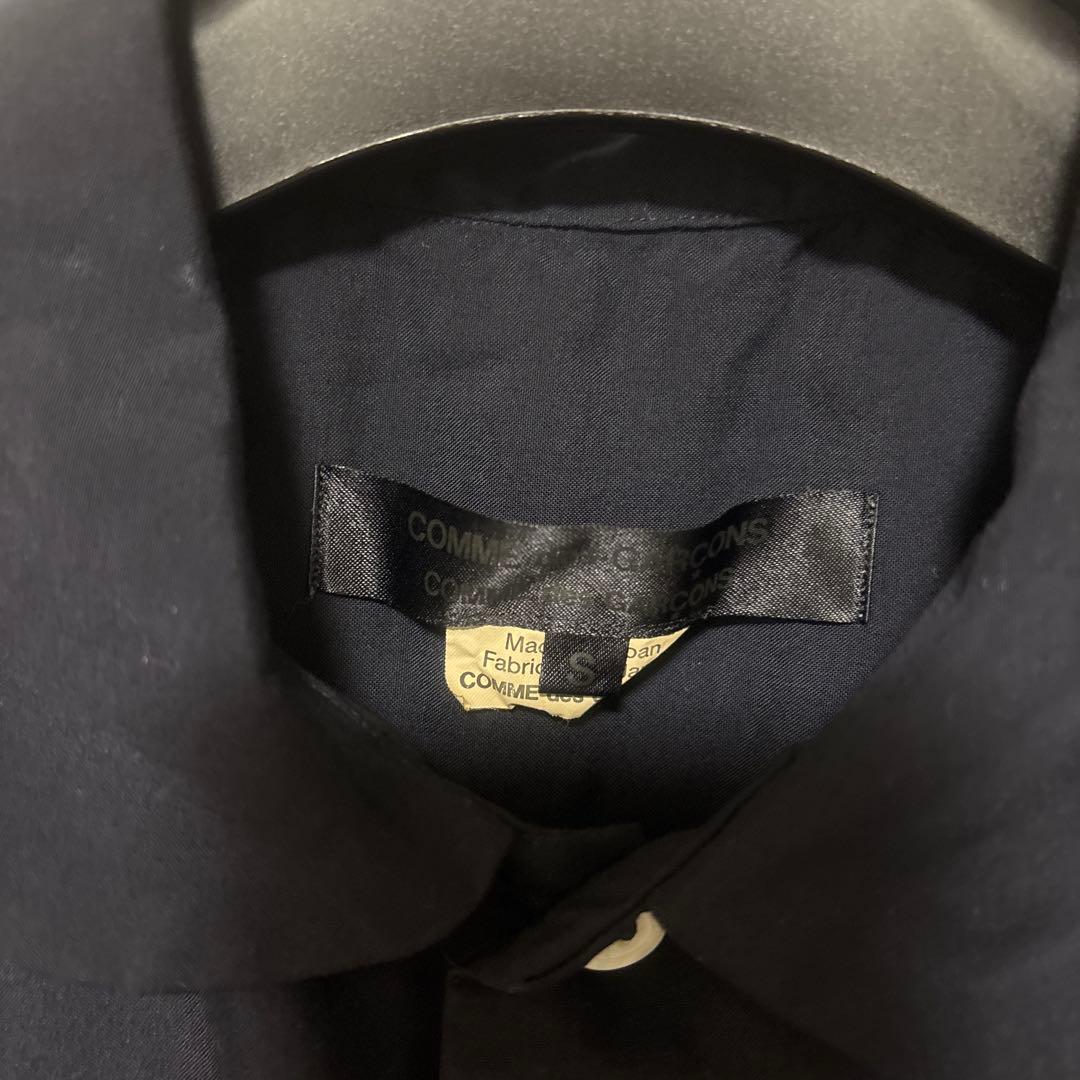 コムデギャルソン　丸襟シャツ　Sサイズ