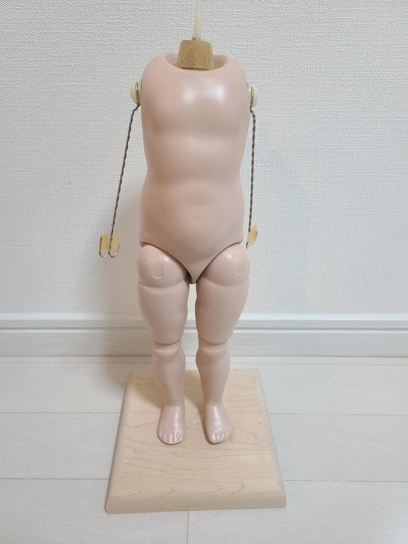 オルゴール付き ビスクドール コンポジションボディ シーリー社 Seeley社