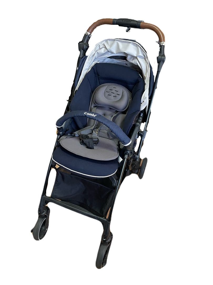Combiベビーカー スゴカルSwitch エッグショック　ネイビー