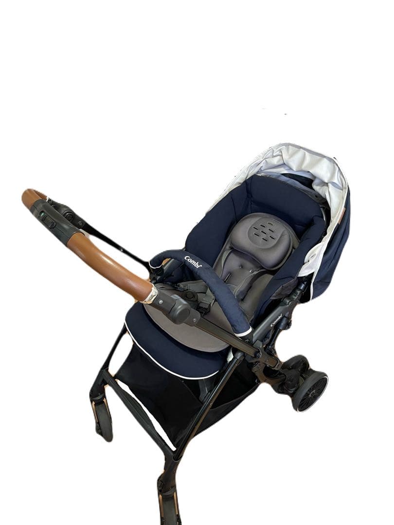 Combiベビーカー スゴカルSwitch エッグショック　ネイビー